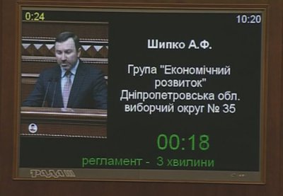 ВР: Виступ народного депутата України Андрія Шипка 11 лютого 2015 року