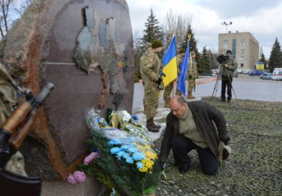 У Нікополі відзначили День Гідності і Свободи України
