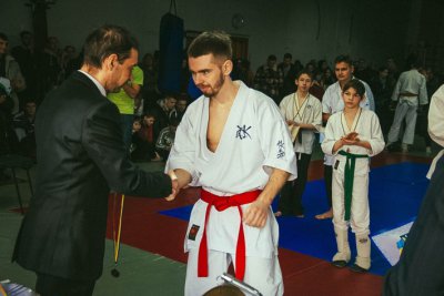 Команда федерации Тайкан каратэ (г. Никополь) приняла участие в Чемпионате города Днепр  по рукопашному бою