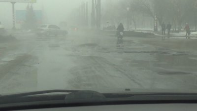 "Дороги" Никополя. Автовокзал - Некрасова - 8 кв (фото, видео)