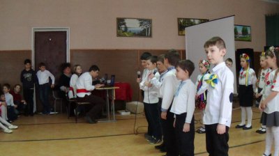 Мiжнародний день рідної  мови  в  школе № 21 м.Нiкополь (фото, вiдео)
