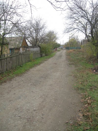 Вот так выглядит дорога в переулке Алтайский